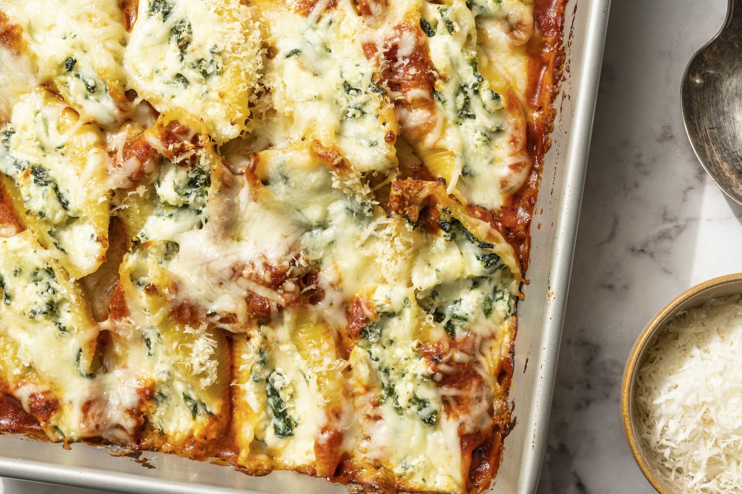 Stuffed shells deals recipe with spinach